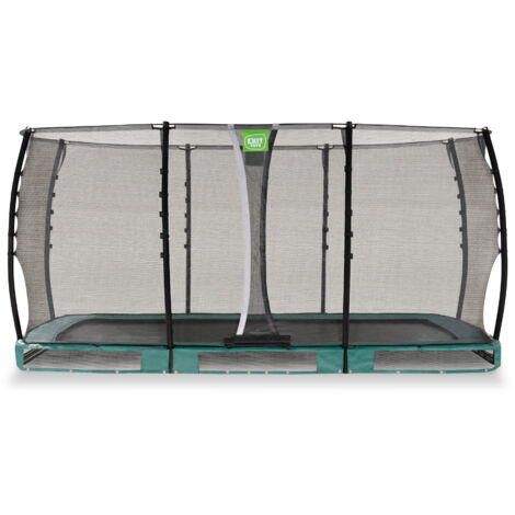 Trampoline enterré EXIT Allure Classic 244x427cm - vert