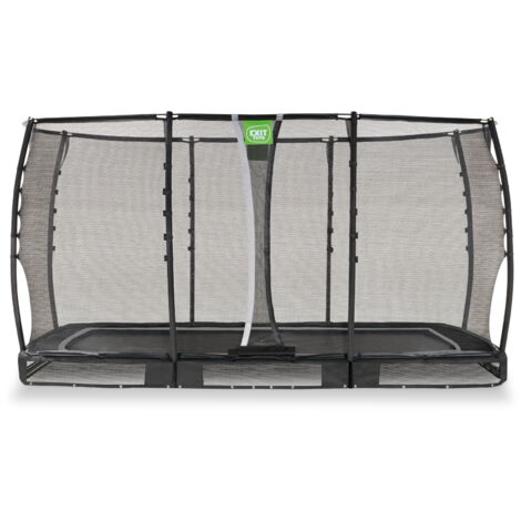 Trampoline enterré EXIT Allure Premium 214x366cm - noir