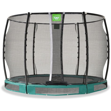 Trampoline enterré EXIT Allure Premium ø305cm - vert