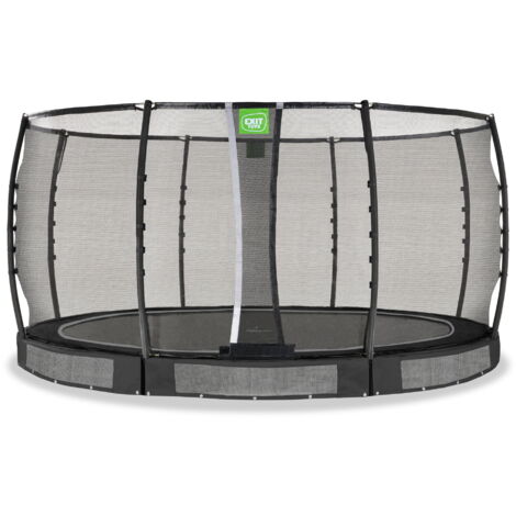 Trampoline enterré EXIT Allure Premium ø427cm - noir
