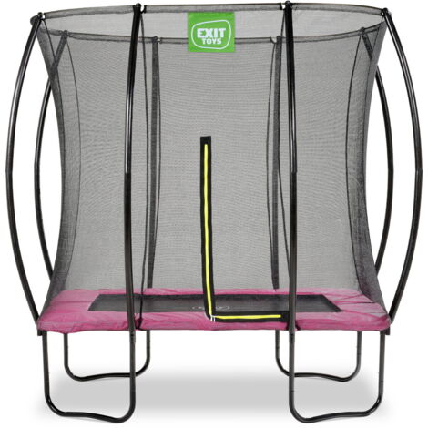 Trampoline EXIT Silhouette 153x214cm - rose
