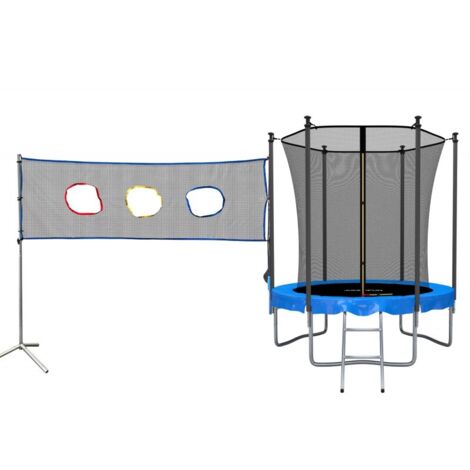 Trampoline extérieur Classique ø185 cm- 6FT- Inclus Filet multi- jeux