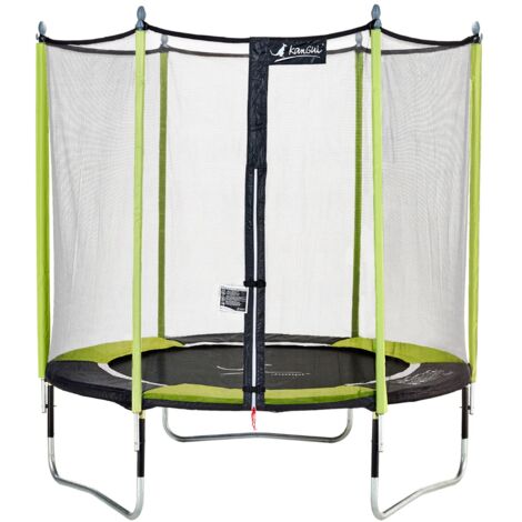 Trampoline KANGUI - JUMPI Ø 244‑250 cm – Enfant – Rebond Dynamique – Filet – Garantie 5 ans