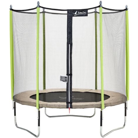 Trampoline KANGUI - JUMPI Ø 244‑250 cm – Enfant – Rebond Dynamique – Filet – Garantie 5 ans