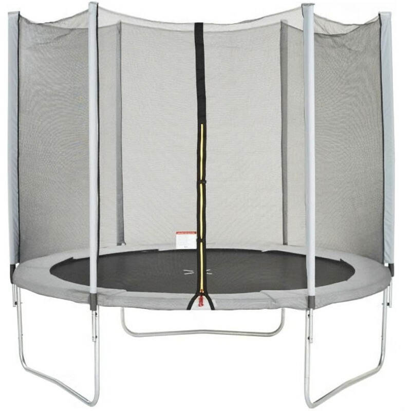 Trampoline MAXI ECO Ø 250 cm Gris - Avec Filet
