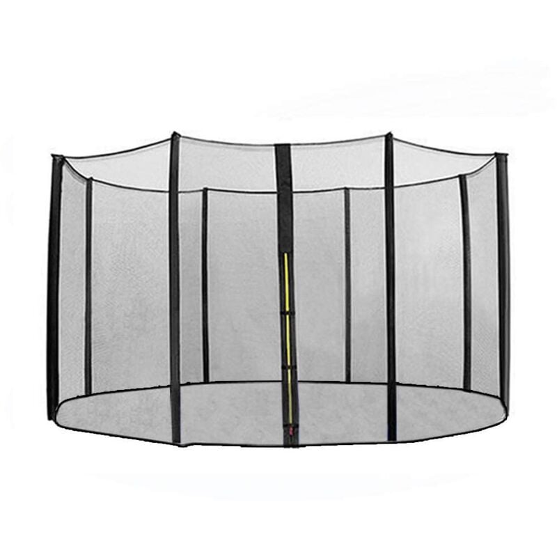 Aquariss - Trampoline Replacement Safety Net Enclosure Surround Netting - 10ft / 8 Pole