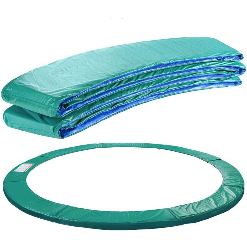 Aquariss - Trampoline Replacement Safety Spring Cover Padding Green Pad - 10ft