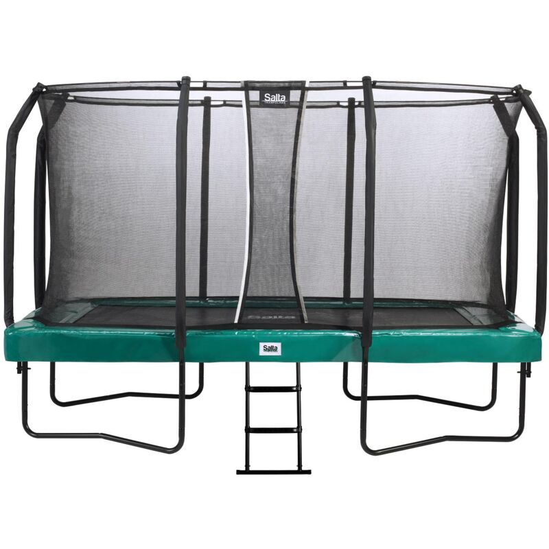 First Class - Trampoline (Rectangulaire, 244 x 427 cm), Colour Green - Salta