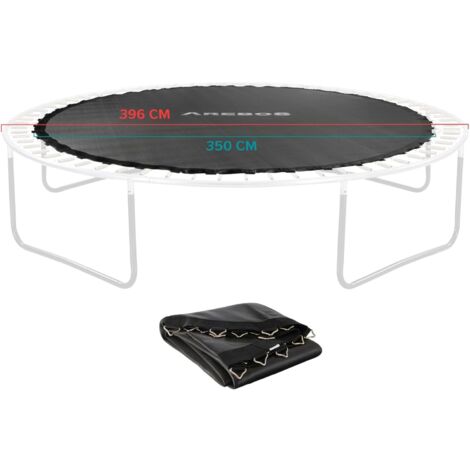 Trampoline Tapis de Saut 396 cm 165 mm Ressort 84 boucles