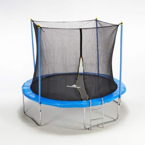 Trampoline Tapis Élastique 245 cm Filet de sécurité et rembourrage KANGAROOO M