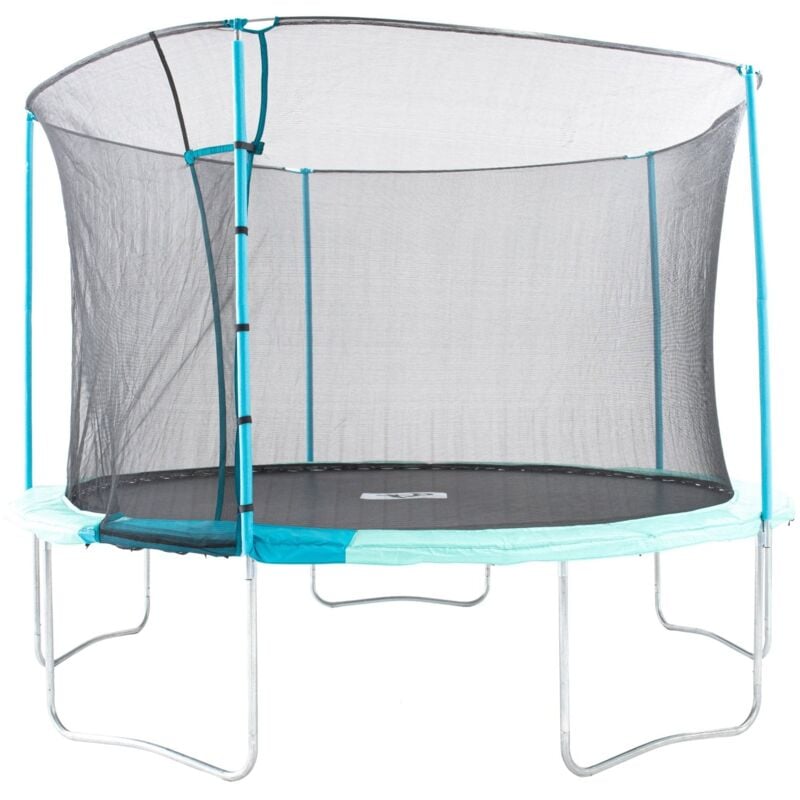 Trampoline rond D360 cm avec ouverture igloo