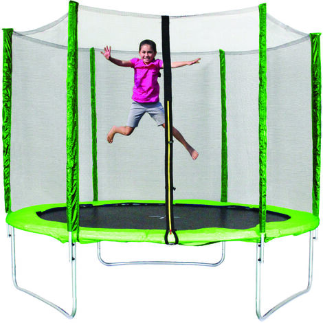 Trampolino tappeto elastico jumping con rete di protezione diametro Jumpy
