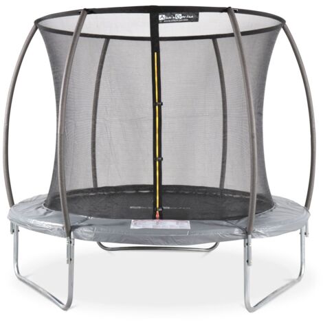 Trampolino con rete di protezione interna, 250cm