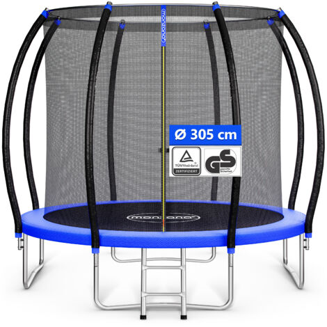 Trampolino Elastico Ø305cm con rete di sicurezza TÜV GS