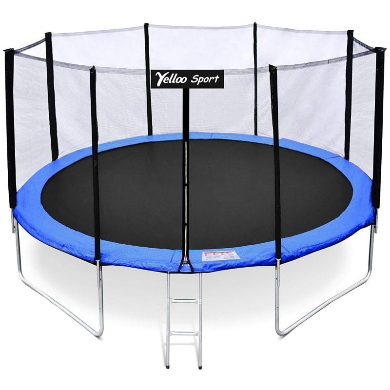 Trampolino Elastico Con Rete - YELLOO