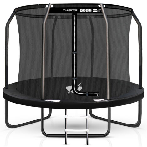 Trampolino Thunder® ELITE-NERO 8FT 244CM