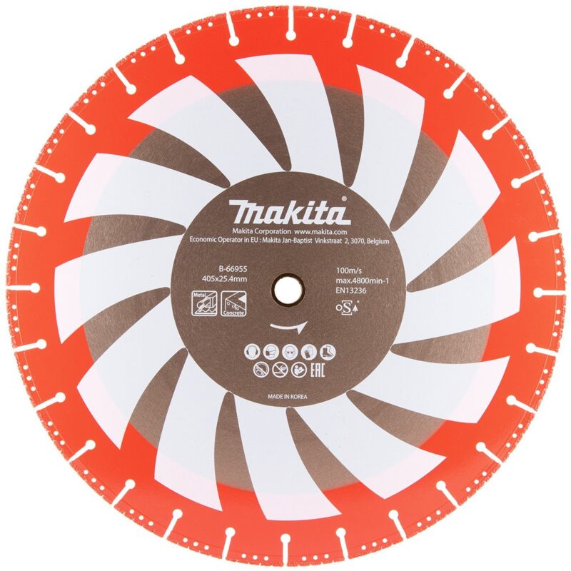 Makita - Disque diamant 405 mm sauvetage - B-66955
