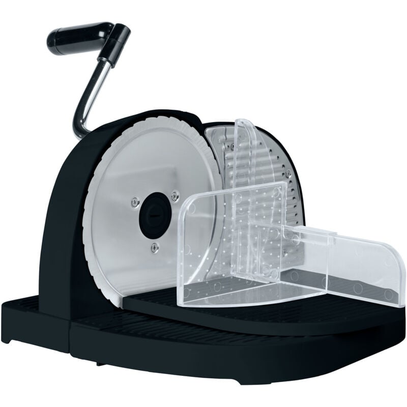 Wenko - Trancheuse à pain manuelle abs noir avec couteau inox machine à couper le pain coupe-pain manuel ustensile de cuisine pour pain 1 8 cm