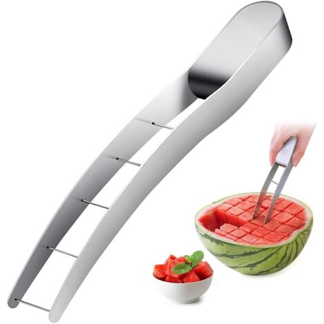 Trancheuse à pastèque en acier inoxydable, trancheuse à melon