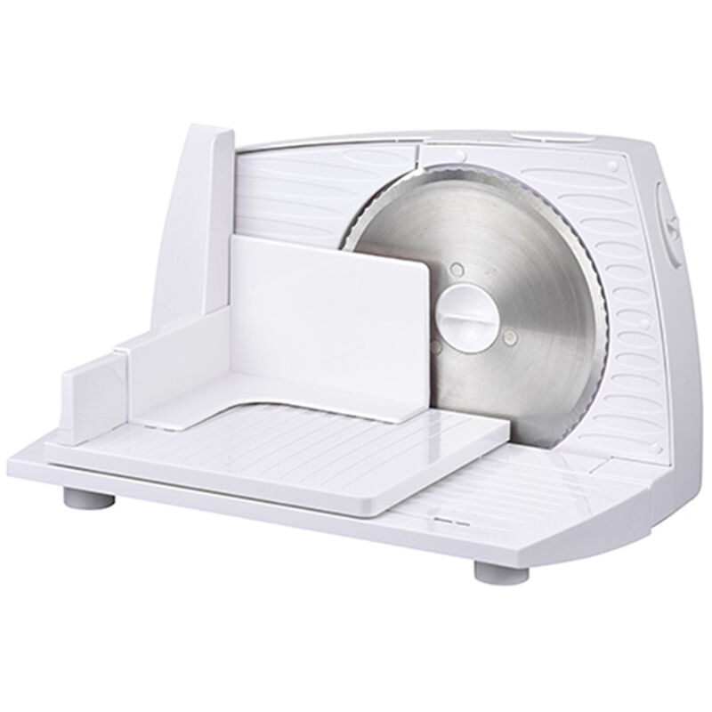 Trancheuse compacte ADLER AD4703 Puissance 150W - Puissance max : 400W - Épaisseur de coupe lisse et réglable de 0 à 15 mm