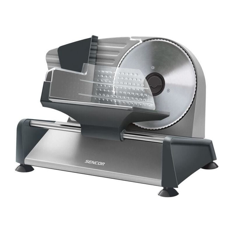 Trancheuse électrique Sencor sfs 4050SS - 150 w - Epaisseur de tranche : jusqu'a 15 mm - Argent