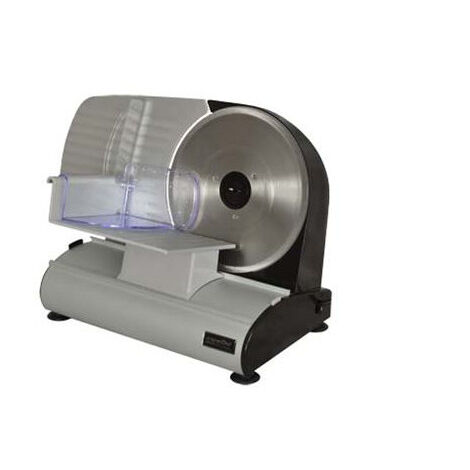 Trancheuse Kitchen Chef KCPTRQ258 200 W Gris et Noir