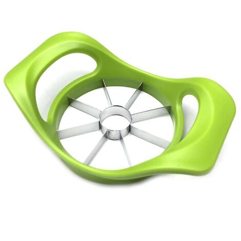 trancheuse Pommes En Acier Inoxydable 18,7 X 12 Cm (8 Pices, Vert), Gadgets De Cuisine