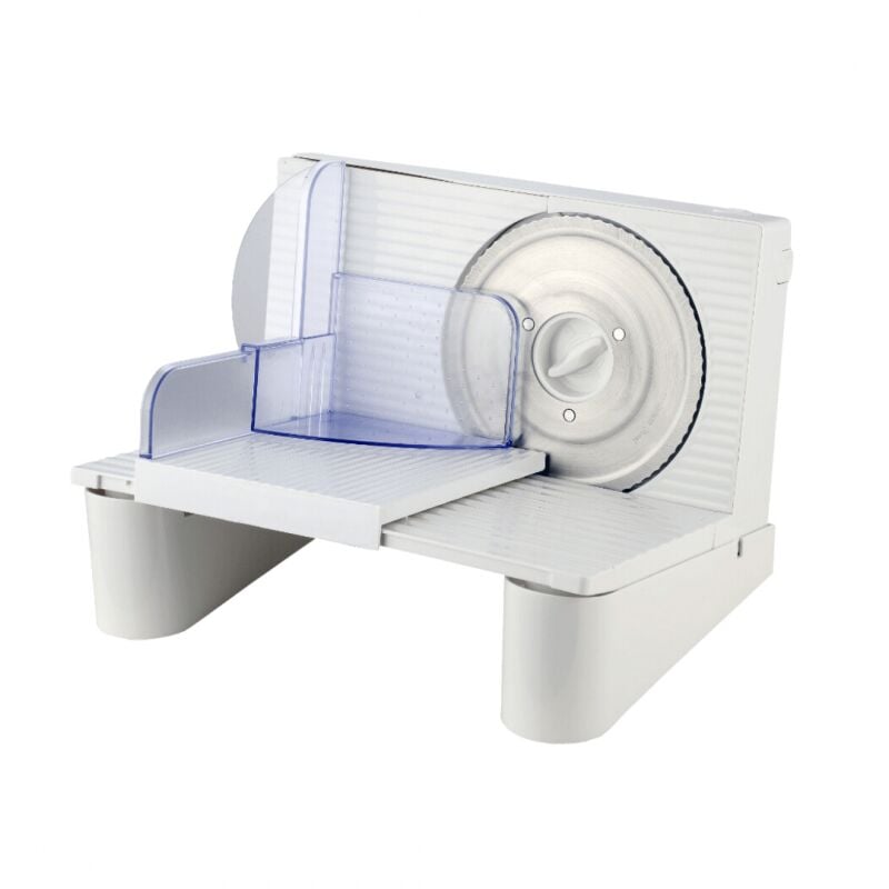 Venteo - Trancheuse Professional Slicer 150 w - Trancheuse électrique - Pied anti-dérapants - Réglage de l'épaisseur de 0 à 15 mm - Lame en acier