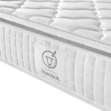 Tranquil Pillow Top Memory Foam 5 Zone Pocket Springs Mattress