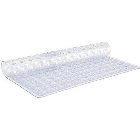 TranquilBeauty Tapis de Douche Anti-dérapant 53x53cm, Anti-moisissure, Lavable, Sécurité Enfants et Personnes âgées, Claire