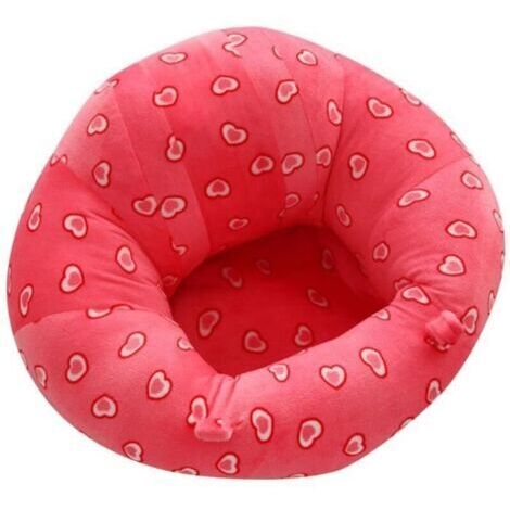 Transat bébé chaise cébé aassis confort doux velours jouet support pour s\'asseoir dans maison 4530CM 3-16 mois rouge