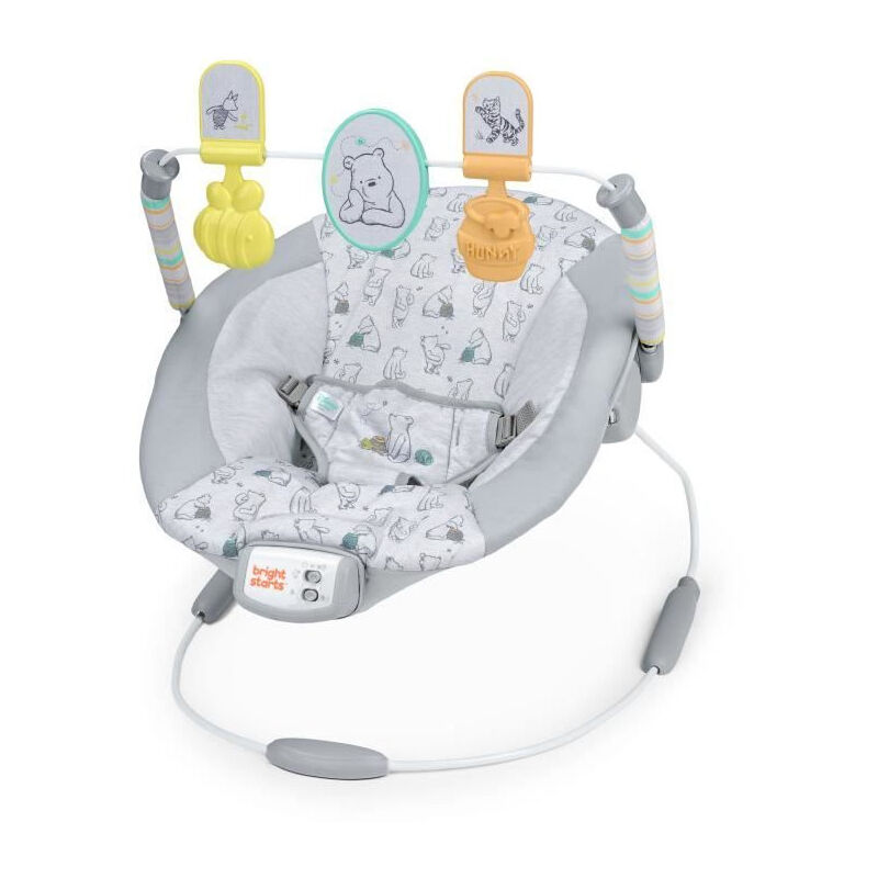 Transat bébé - DISNEY BABY - WINNIE L'OURSON - Arche avec jouets d'éveil amovible - Evolutif de 0 a 6 mois