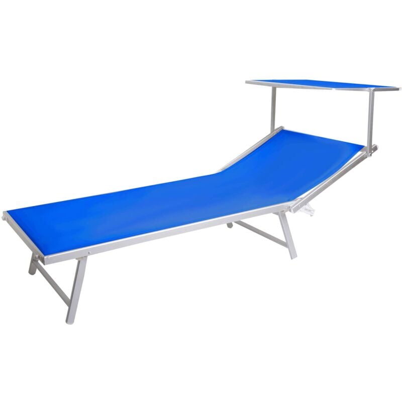 Plage en aluminium pliage en toute sécurité en toute sécurité latin avec wilaw nettuccio RoyaleBlue - RoyaleBlue