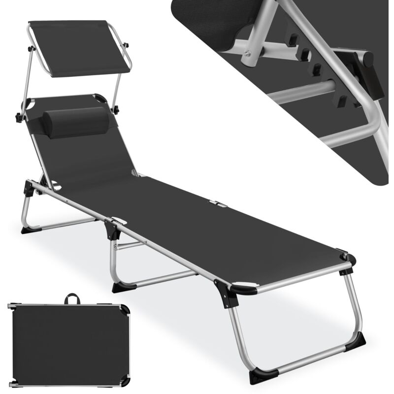 Transat de jardin Aurélie - chaise longue de jardin, bain