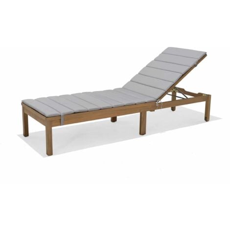 Transat de Jardin Chillvert Milán Bois Avec Roues 191,10x59,60x86,90 cm