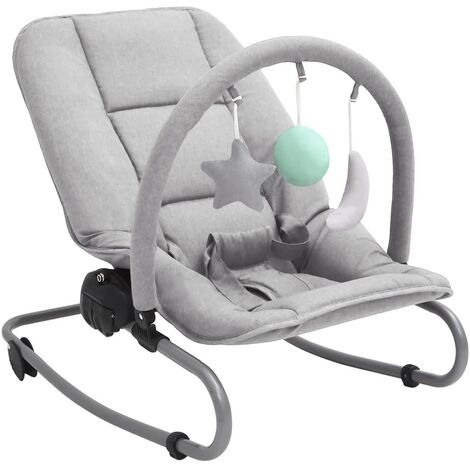 Transat pour bébé. Gris. De qualité et prix contenu