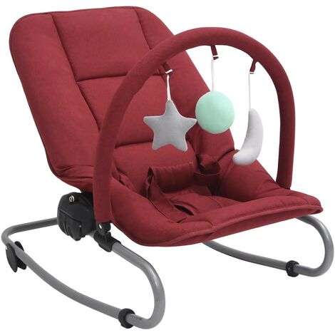 Transat pour bébé. Rouge. De qualité et prix contenu