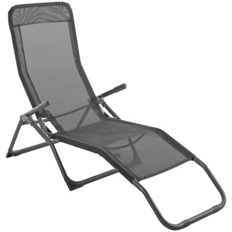 Transat siesta en acier gris - 5five