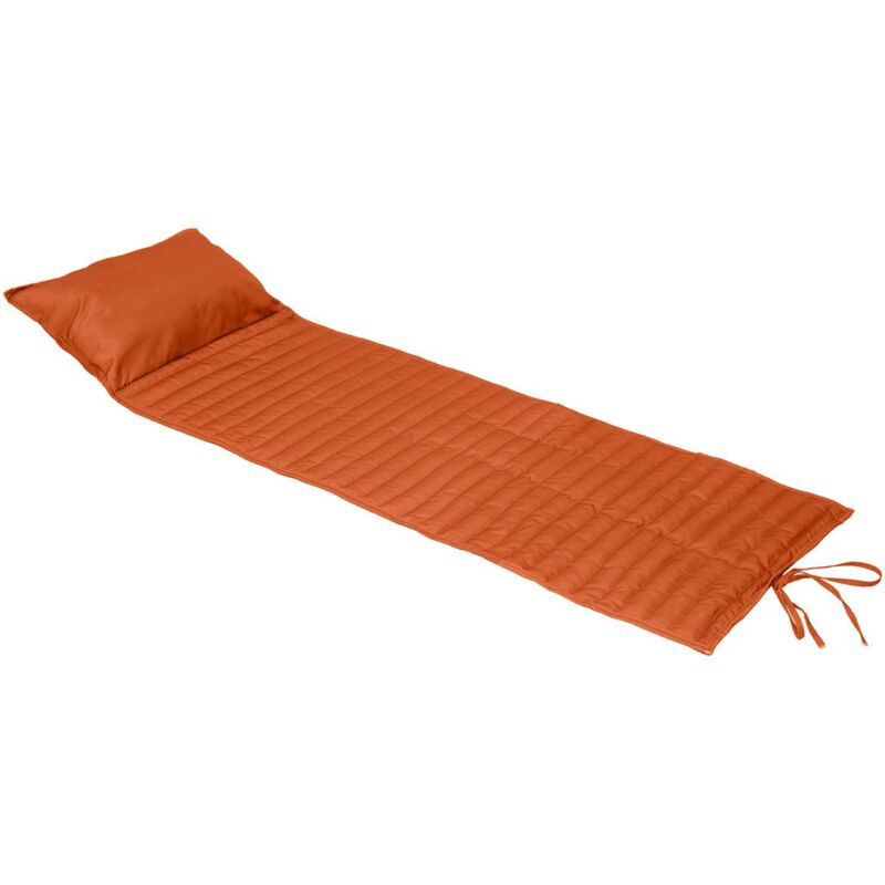 Hesperide - Coussin de transat enroulable Adiya ambre 180x60cm en polyester - Hespéride
