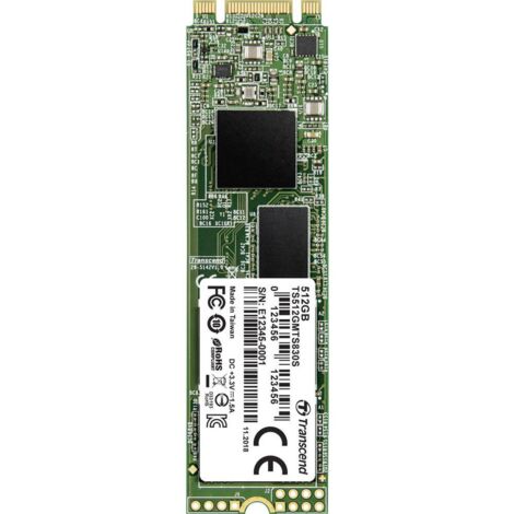 Transcend 830S M.2 512 Go Série ATA III 3D NAND
