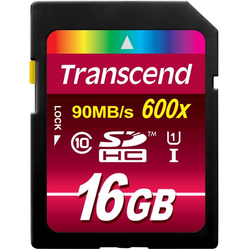 Carte sdhc Transcend Ultimate 16 gb Class 10, uhs-i