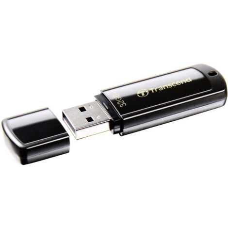 Transcend JetFlash 350 lecteur USB flash 32 Go USB Type-A 2.0 Noir