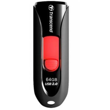 Transcend JetFlash 590 64GB lecteur USB flash 64 Go USB Type-A 2.0 Noir