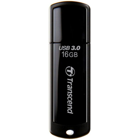 Transcend JetFlash 700 lecteur USB flash 16 Go USB Type-A 3.2 Gen 1 (3.1 Gen 1) Noir