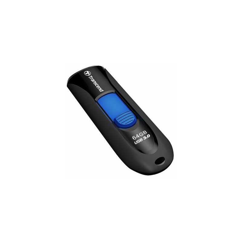 

JetFlash 790 64GB 64GB USB 3.0 Negro, Azul unidad flash USB - Transcend