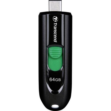 Transcend JetFlash 790C lecteur USB flash 64 Go USB Type-C 3.2 Gen 1 (3.1 Gen 1) Noir