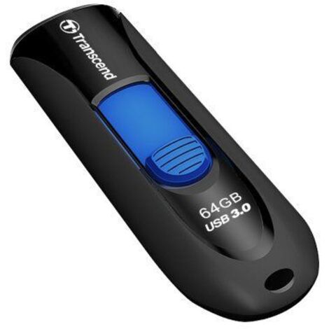 Transcend MEM JetFlash 790K 64GB USB 3.0 Black (TS64GJF790K)