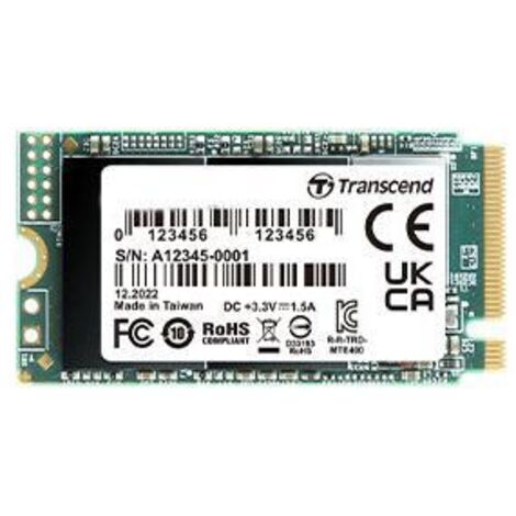 Transcend PCIe SSD 400S M.2 512 GB PCI Express 3D NAND NVMe