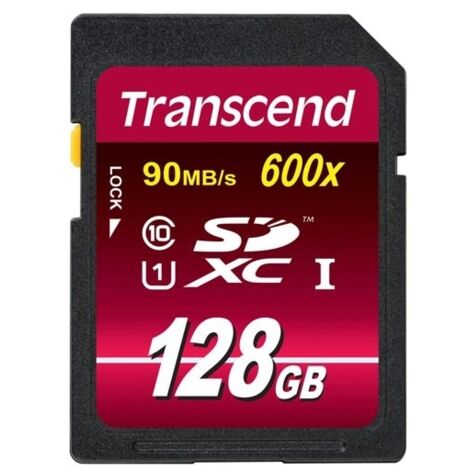 Transcend SDXC             128GB Class10 UHS-I 600x Ultimate