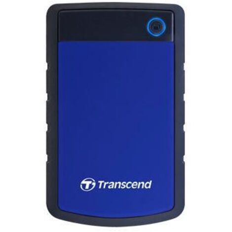 Transcend StoreJet 25H3 disco rigido esterno 4 TB Blu, Blu marino